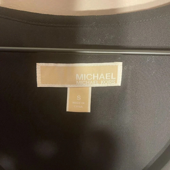 Women's S Michael Kors Sequins Flapper Feather Dress Ombre Drop Waist - Picture 5 of 6